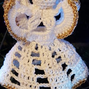 Ornament handmade îngeraș pentru brad